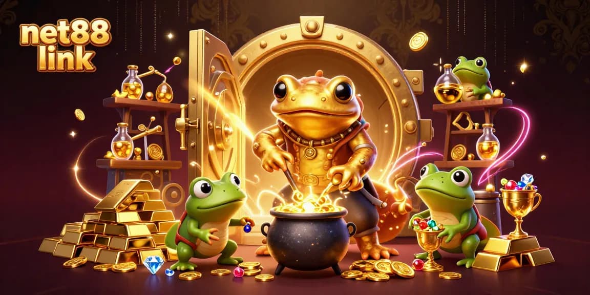 Experience big wins with net88 link in an enchanting 3D casino adventure filled with golden treasures.