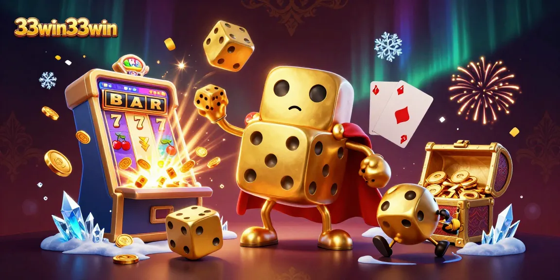 Engage in thrilling gaming activities with 33win33win amidst dynamic casino elements and vibrant visuals.