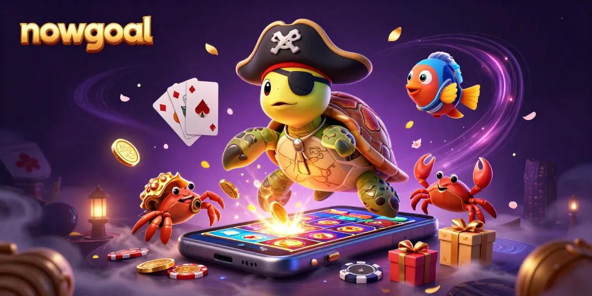 Watch nowgoal's thrilling live scores and dynamic betting insights with this vibrant casino-themed illustration.