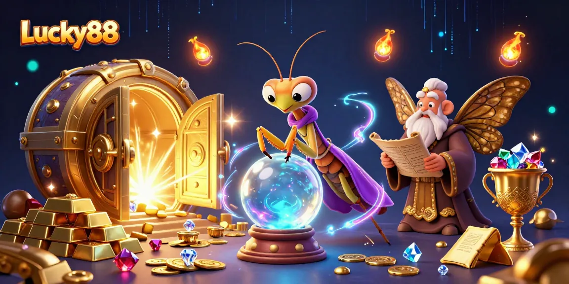 Experience the excitement of Lucky88 with vibrant visuals and engaging casino elements.