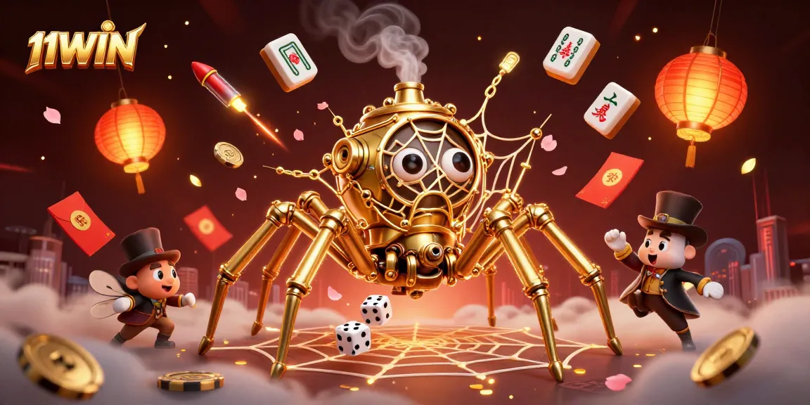 Join the excitement at 11WIN with vibrant casino imagery featuring action-packed gaming elements.
