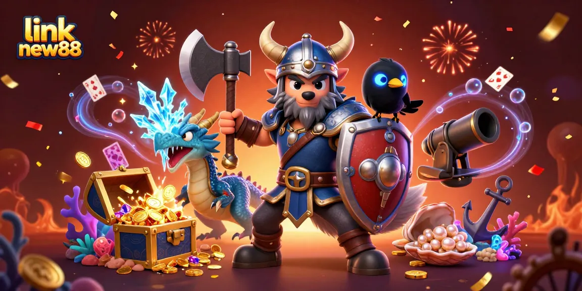 Experience thrilling gameplay with link new88, featuring vibrant casino elements and enchanting characters.