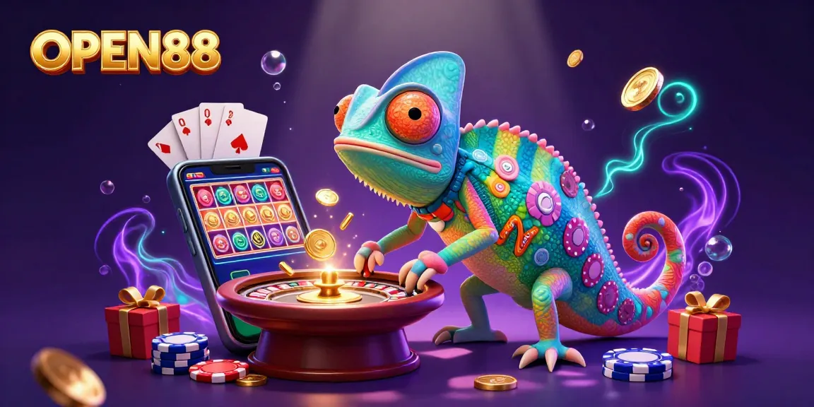 Experience the vibrant world of OPEN88 with a dynamic casino scene full of excitement and winning opportunities.
