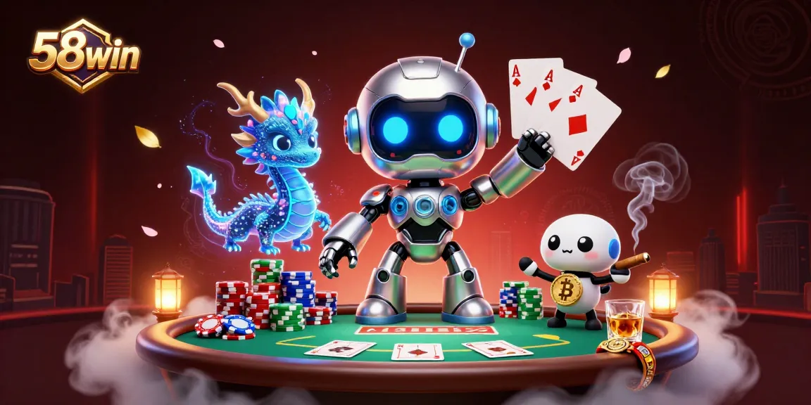 Engage with vibrant 58win casino table action featuring dynamic poker elements.
